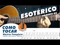 ESOTÉRICO | COMO TOCAR no violão | MUSICA COMPLETA | Gilberto Gil | Aula violão