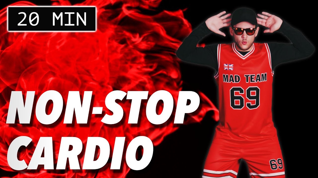 20 Minute Non-Stop Cardio | Workout at Home | Full Body Plyometric Workout | No Repeat