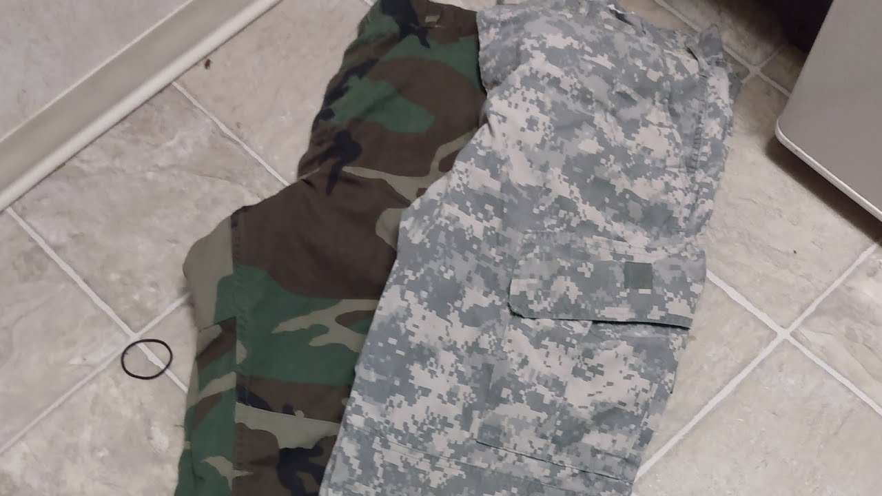 M81 WOODLAND BDU PANTS 