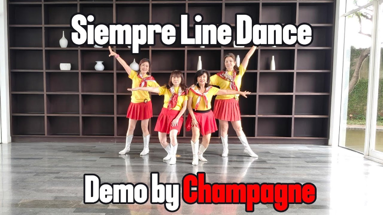 Siempre Line Dance - Demo by Champagne
