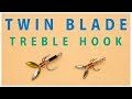 How to make the TWIN Blade Treble Hook / ツインブレードのトレブルフックを作る!
