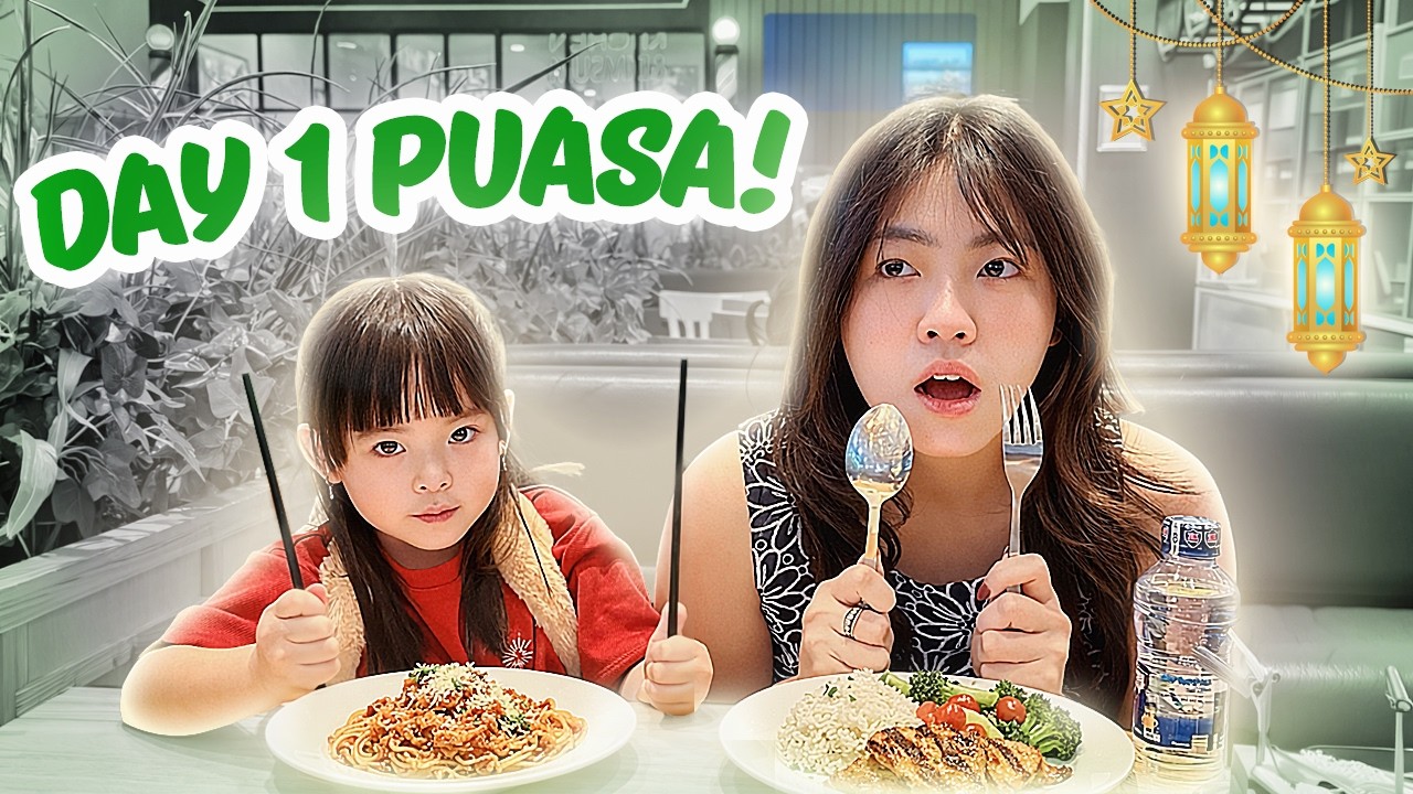 HARI PERTAMA YUKA-CHAN IKUTAN PUASA! | a day in our life
