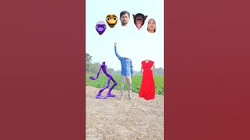 MOYE MOYE!! Me and alien & girl correct head matching - Funny vfx magic