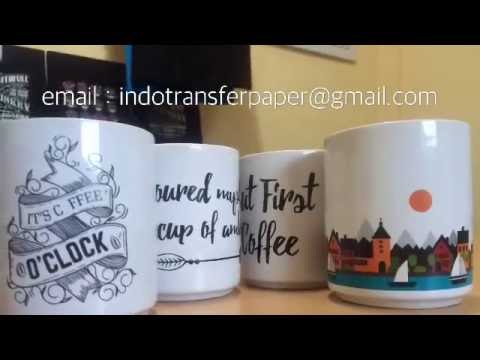 Tutorial Mug Transfer Paper Indonesia
