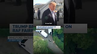 Trump Says RAF Fairford Suspects Wanted to Cause ‘Big Damage’