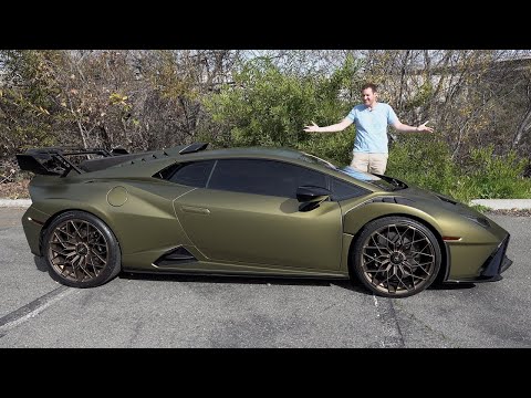 Lamborghini Huracan STO - это самый безумный Huracan в истории