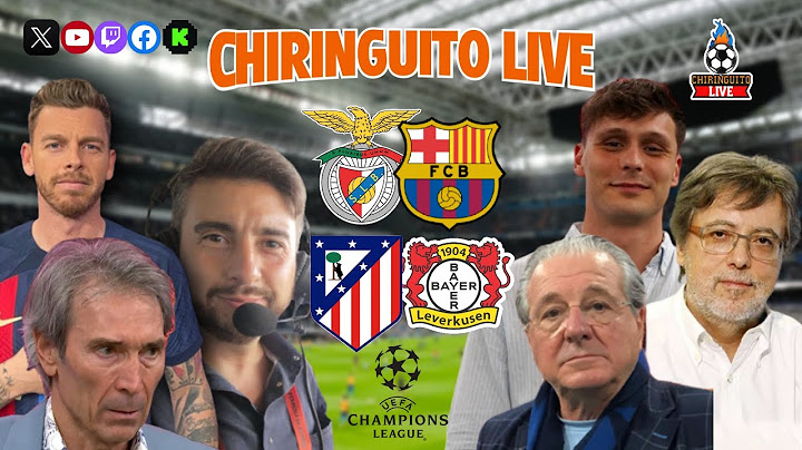 ⭐️ BENFICA - BARÇA y ATLETI - LEVERKUSEN | Chiringuito Live