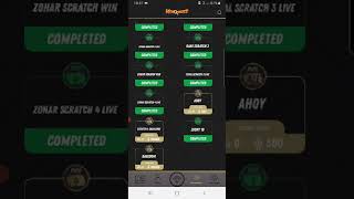 WinQuest App - Como Jugar el desafio y mini juego Raspadito screenshot 3
