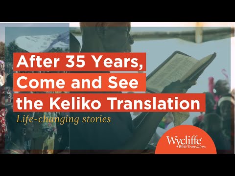 The Keliko people's journey to receive the New Testament in their own language
