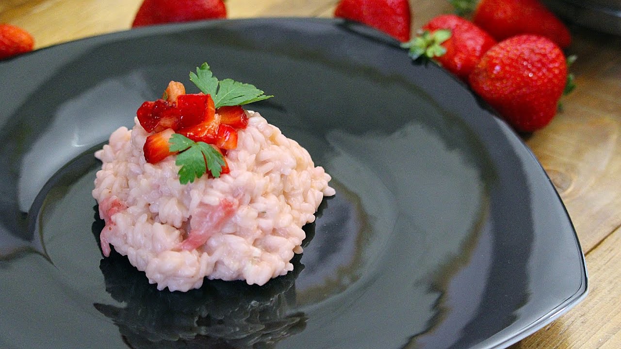 Strawberry Italian Risotto Recipe How Tasty Channel YouTube