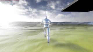 ue4 ocean water shader WIP