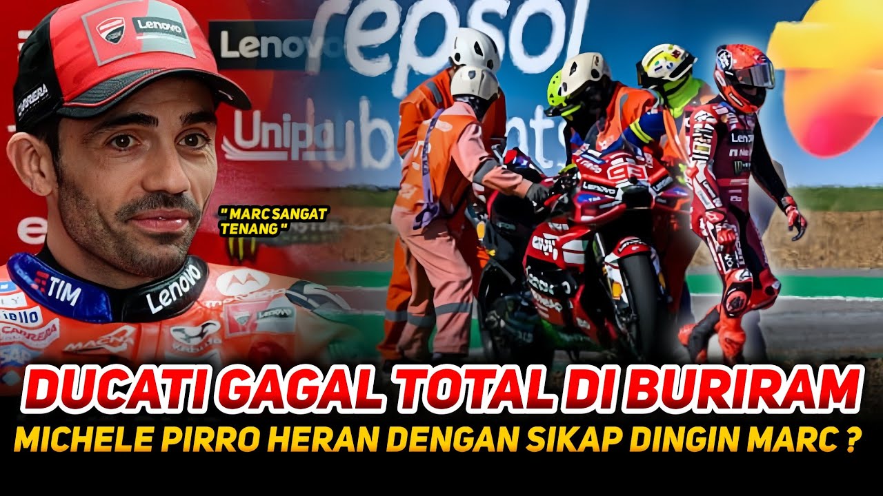 MICHELE PIRRO HERAN🔥RESPON DINGIN MARC MARQUEZ MENGEJUTKAN DUCATI YANG ...