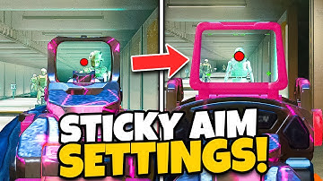 *NEW* STICKY AIM SETTINGS in BLACK OPS 7 (Best Controller Settings) COD BO7 Gameplay