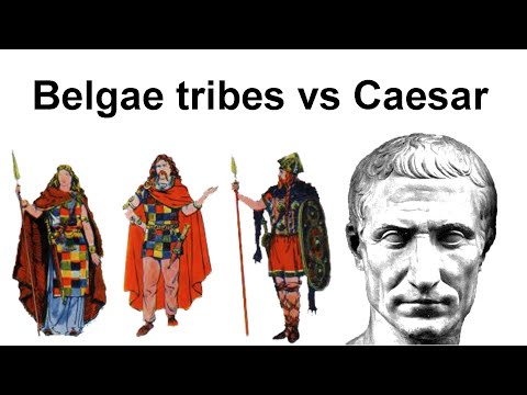 The Belgae tribes and the Roman conquest of Belgium