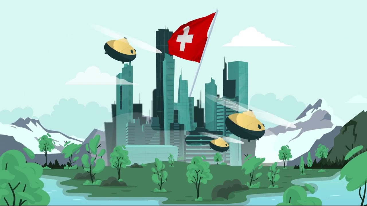 Explainer video Machina Trader - 2D animation for crypto trading software - automated trading agent