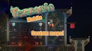 How to get a custom made map for Terraria mobile!! screenshot 3