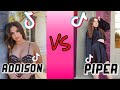 Addison Rae VS Piper rockelle  |tiktok compilation