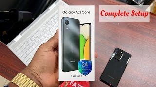 Samsung Galaxy A03 Core Unboxing and Setup