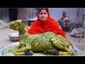 Full Goat Fry - Full Mutton Fry - Yummy Full Goat Curry Recipe - Cooking By Village Woman