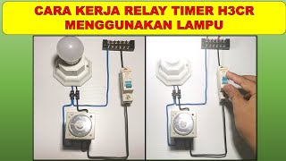 How to Install an H3CR TIMER Relay with a Lamp