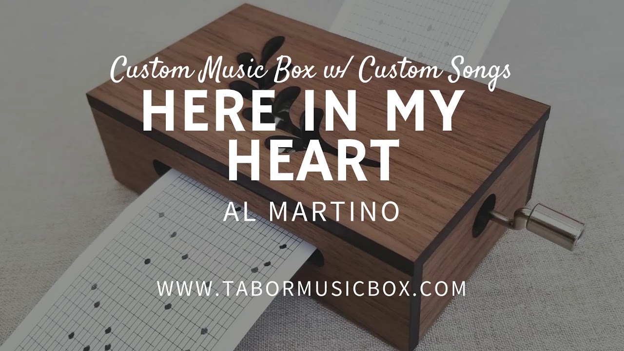 Al Martino Here In My Heart Music Box Youtube 