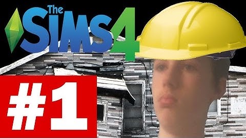 BUILDING THE SIMS 4 CHARACTER CREATION HOUSE (Part 1)