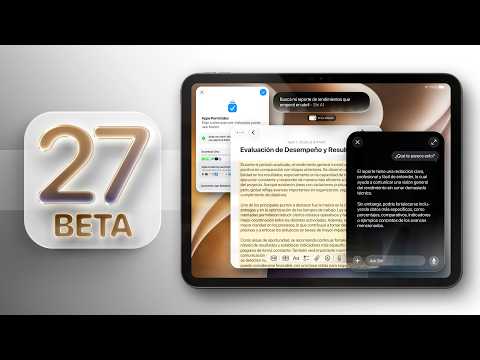 iPadOS 27 (Beta) 34+ Cosas Nuevas
