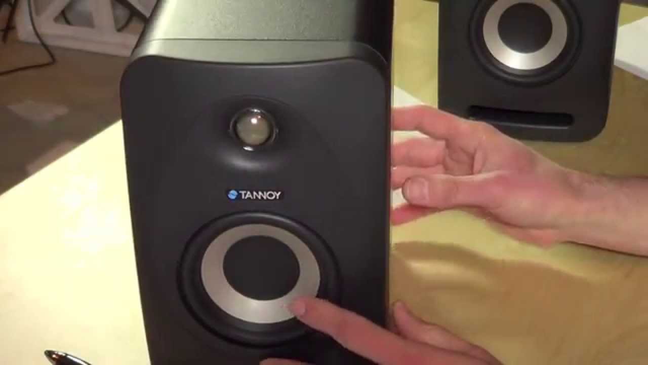 Tannoy Reveal 402 Studio Monitor Speakers Review - YouTube