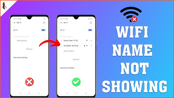 How To FIx Wi Fi Name Not Showing Issue on Android Phone -  Not Detecting WiFi Network Name