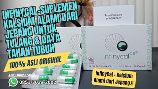InfinyCal | Suplemen Kalsium Alami dari Jepang untuk Tulang & Daya Tahan Tubuh
