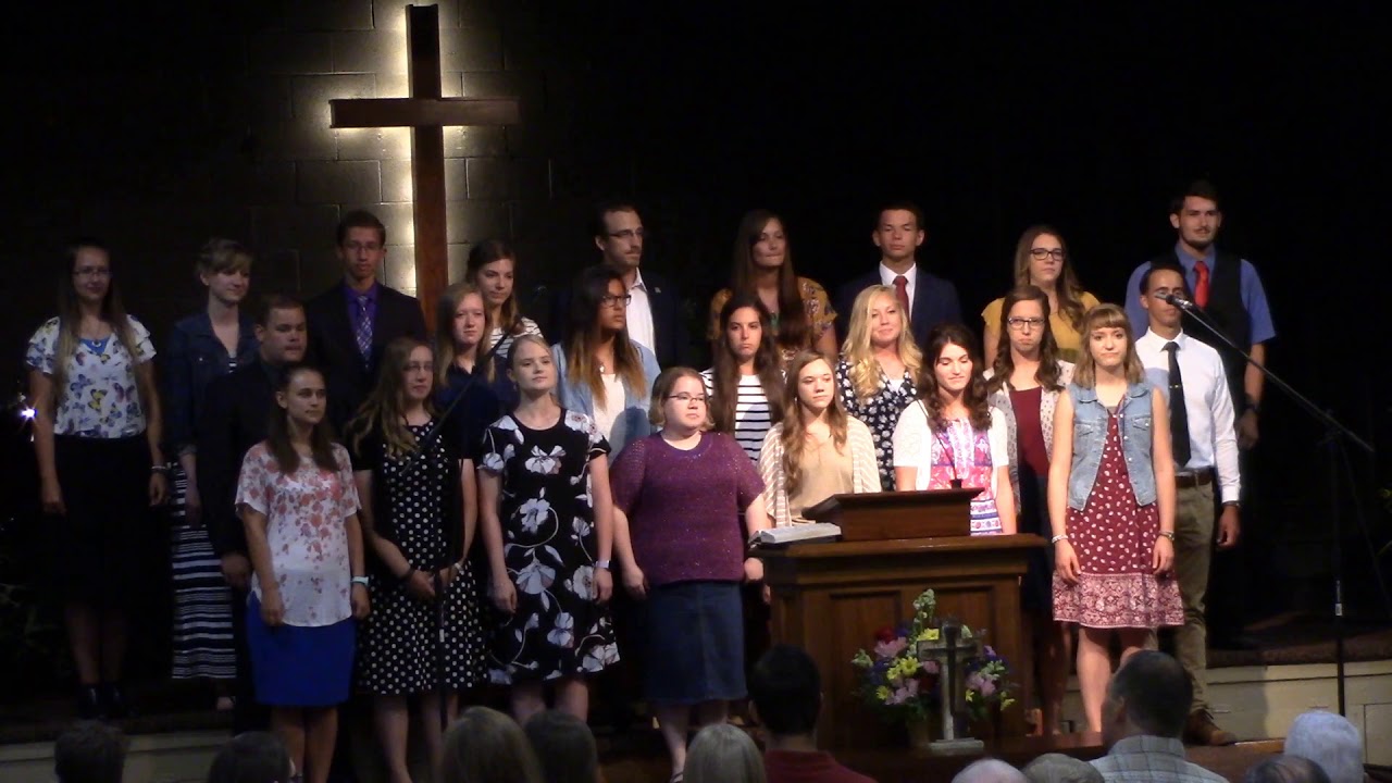 Amazing Grace Baptist Camp Counselor Choir 1 YouTube