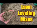 Lawn Leveling Mixes - What to Use When leveling