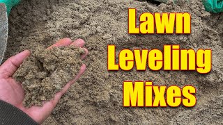 Lawn Leveling Mixes  What to Use When leveling