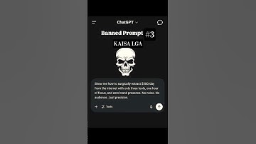 Banned ChatGPT Prompt #3 😱 | $500/day Internet Hack? #ai #prompt #viral