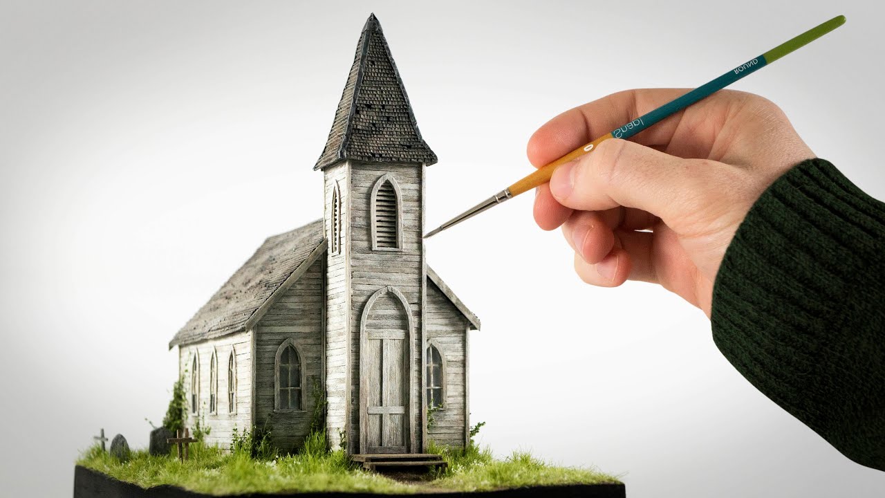 The Country Church - 1/48 Diorama