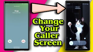 How to change caller screen background any android phone 2021 #callerscreencustomize screenshot 5