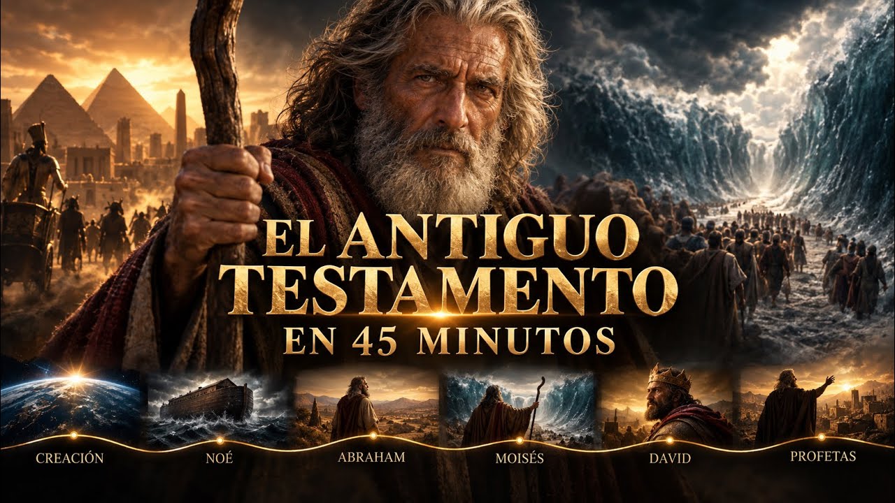 Toda la línea del tiempo del Antiguo Testamento en 45 minutos