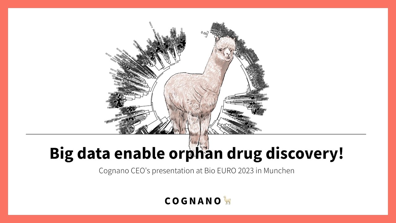 Big data enable orphan drug discovery! | 2min | COGNANO