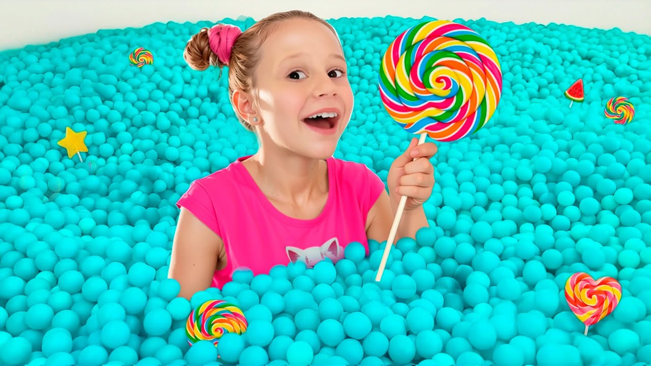 Настя и Папа веселятся в Амстердаме