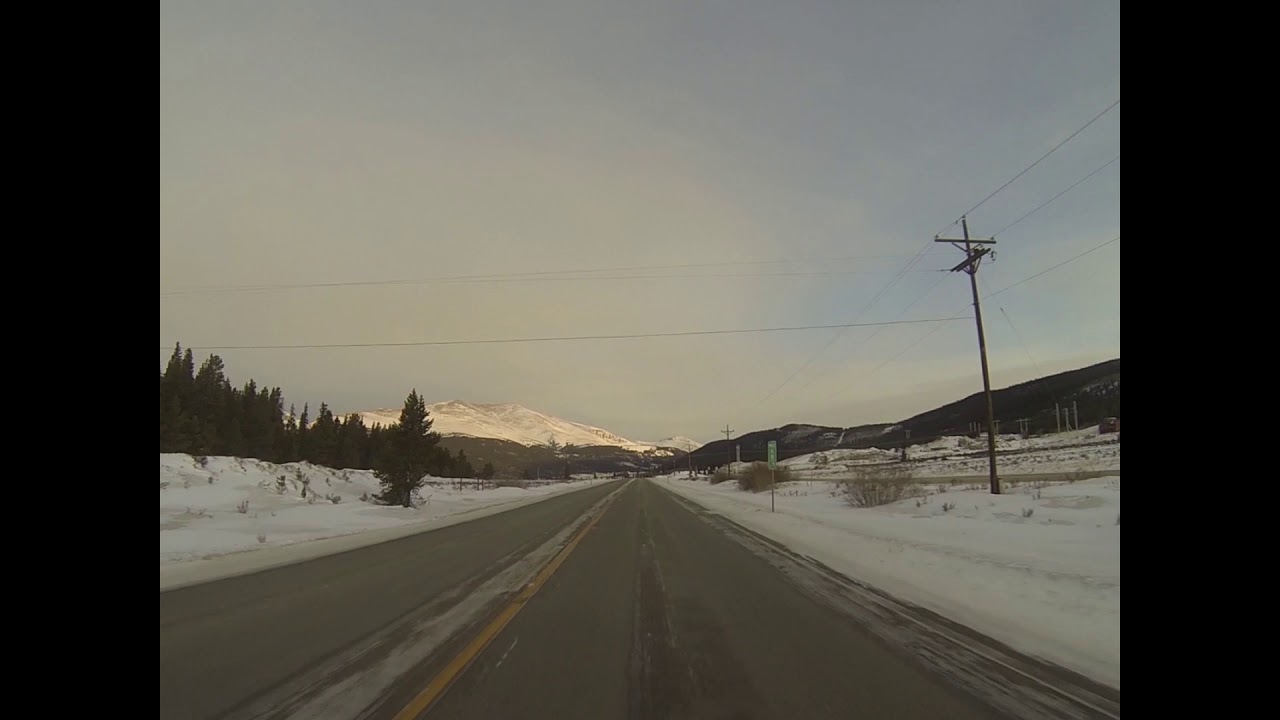 Trail of Highways™ Scenic Drive Wilkerson Pass Fisco Colorado Winter  Sq 5