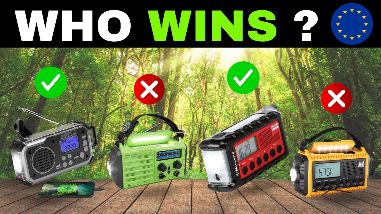 ✅ 9 Best Emergency Radios for Preppers in Europe [2026]📻 Weather,Solar,  Hand Crank \u0026 Portable Review, image size:1280x720