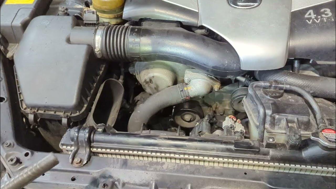 Lexus SC430 V8 Alternator removal tips. YouTube