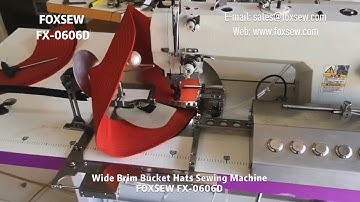 Bucket Hats Wide Brim Sewing Machine