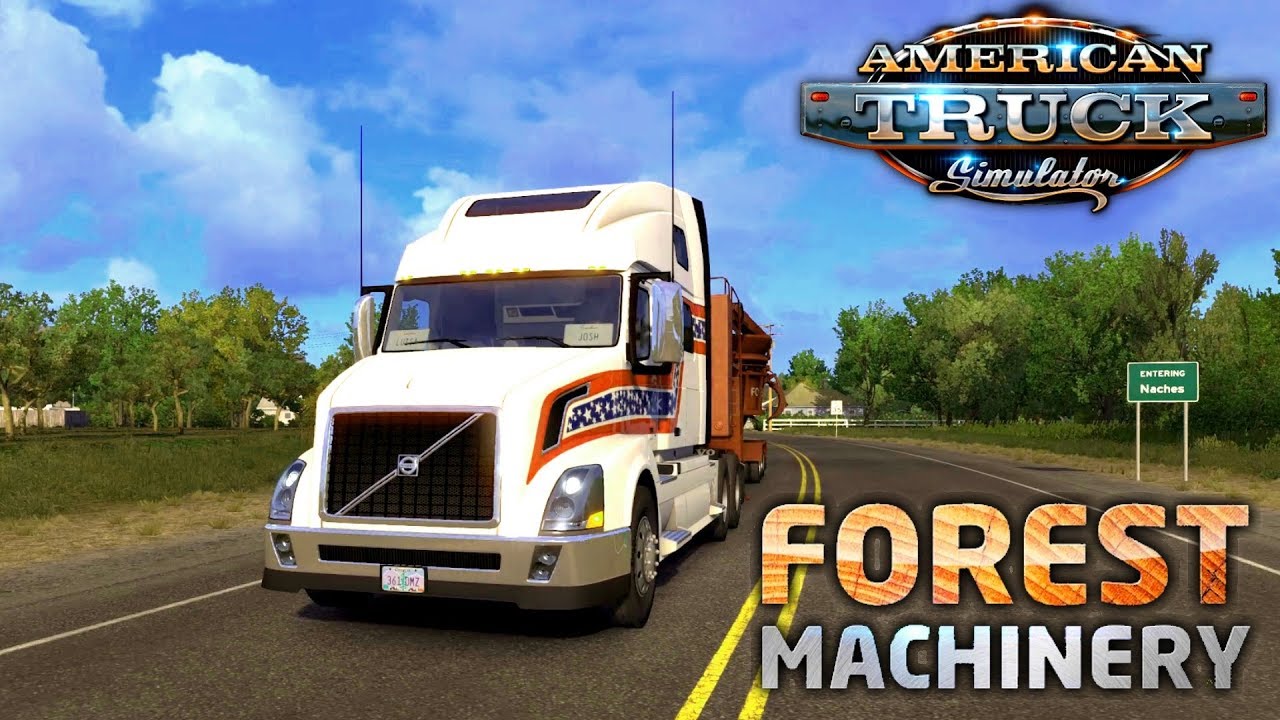 ATS Washington und Forest Machinery-DLC #01 ☆ Let's Play American Truck Simulator