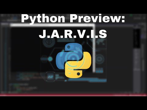 Python Preview - Jarvis Voice Assistant