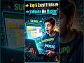 “Top 5 Excel Formulas + Shortcuts 💻 | 90% Log Nahi Jaante 😱🔥” #computergk #gkquestions