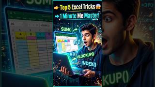 “Top 5 Excel Formulas + Shortcuts 💻 | 90% Log Nahi Jaante 😱🔥” #computergk #gkquestions