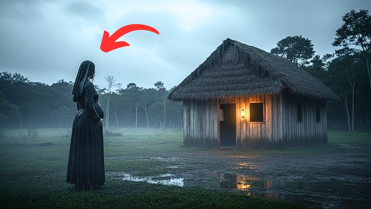 Expulsa ao anoitecer, viúva encontra uma cabana iluminada — mas ninguém sabia quem acendeu a luz.