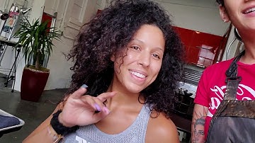 EDIT: MOISTURE DOES NOT DAMAGE HAIR. HARSH CHEMICALS DO! Watch my more recent DevaCurl videos!