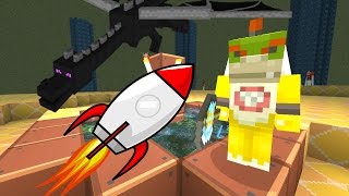 Minecraft Wii U - Nintendo Fun House - Bowser Jr Goes To The Moon 62